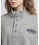 《WOMAN》HALF BUTTON VINTAGE SWEAT