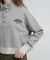《WOMAN》HALF BUTTON VINTAGE SWEAT