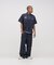 《AVIREX × UNIVERSAL OVERALL》NAVY POSTAL DENIM PANTS