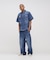《AVIREX × UNIVERSAL OVERALL》NAVY POSTAL DENIM PANTS