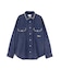 《WOMAN》L／S ACID WASH SHIRT