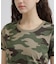 《WEB&DEPOT限定／WOMAN》CAMOUFLAGE S／S T-SHIRT