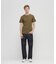 《DAILY／デイリー》THERMAL CREW NECK T-SHIRT