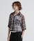 《直営店限定》SHEER CHECK SHIRT