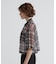 《直営店限定》SHEER CHECK SHIRT