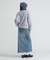 《NAVAL COLLECTION》DENIM COMBI PARKA