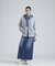 《NAVAL COLLECTION》DENIM COMBI PARKA