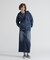 《NAVAL COLLECTION》DENIM COMBI PARKA