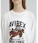 《WOMAN》FLOCKY PRINT TOMCAT T-SHIRT
