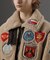 《WOMAN》RETRO BOA B-3 TOPGUN