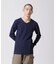 《DAILY／デイリー》L／S THERMAL V-NECK T-SHIRT