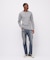 《DAILY／デイリー》L／S THERMAL HENLEY NECK T-SHIRT