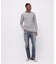 《DAILY／デイリー》L／S THERMAL HENLEY NECK T-SHIRT