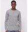 《DAILY／デイリー》L／S THERMAL HENLEY NECK T-SHIRT
