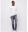 《DAILY／デイリー》L／S THERMAL HENLEY NECK T-SHIRT