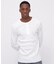 《DAILY／デイリー》L／S THERMAL HENLEY NECK T-SHIRT