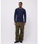 《DAILY／デイリー》L／S THERMAL HENLEY NECK T-SHIRT