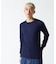 《DAILY／デイリー》L／S THERMAL HENLEY NECK T-SHIRT