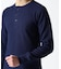 《DAILY／デイリー》L／S THERMAL HENLEY NECK T-SHIRT