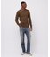 《DAILY／デイリー》L／S THERMAL HENLEY NECK T-SHIRT