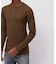 《DAILY／デイリー》L／S THERMAL HENLEY NECK T-SHIRT
