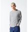 《DAILY／デイリー》L／S THERMAL CREW NECK T-SHIRT