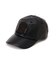 VARSITY LEATHER CAP ”SIGNATURE LOGO” SAME COLOR