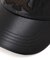 VARSITY LEATHER CAP ”SIGNATURE LOGO” SAME COLOR