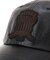 VARSITY LEATHER CAP ”SIGNATURE LOGO” SAME COLOR