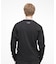 HONEYCOMB WAFFLE L／S HENLEY NECK T-SHIRT