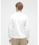 HONEYCOMB WAFFLE L／S HENLEY NECK T-SHIRT