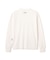 HONEYCOMB WAFFLE L／S HENLEY NECK T-SHIRT