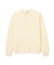 HONEYCOMB WAFFLE L／S HENLEY NECK T-SHIRT