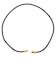 ファイテン（PHITEN）磁器チタンネックレス BULLET GLD 0219TG805153