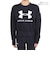 アンダーアーマー（UNDER ARMOUR）ジュニア ガールズ スポーツスタイル フリース クルーシャツ 1348201 BLK/WHT AT オンライン価格