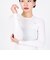 アンダーアーマー（UNDER ARMOUR）ヒートギア(夏向け) コンプレッション クルーネック 長袖シャツ 1358604 WHT AT オンライン価格 速乾