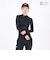 アンダーアーマー（UNDER ARMOUR）ヒートギア コンプレッション ロングスリーブ モック 1358605 BLK AT オンライン価格 速乾