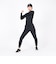 アンダーアーマー（UNDER ARMOUR）ヒートギア コンプレッション ロングスリーブ モック 1358605 BLK AT オンライン価格 速乾