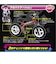 ケルコグバイク 子ども用 自転車 キッズバイク キックバイク レッド 3歳 4歳 5歳 6歳
