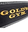 ゴールドジム（GOLD'S GYM）トレーニングレザーベルト G3368 BK
