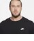 ナイキ（NIKE）tシャツ 半袖 クラブ Tシャツ コットン100% 黒 ブラック ワンポイント シンプル 洗濯可 綿100% AR4999-013