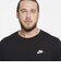 ナイキ（NIKE）tシャツ 半袖 クラブ Tシャツ コットン100% 黒 ブラック ワンポイント シンプル 洗濯可 綿100% AR4999-013