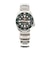セイコー（SEIKO）時計 5スポーツ Sports Style 自動巻き 42.5mm グリーン シルバー ステンレスバンド 10気圧防水 腕時 SBSA0…