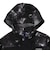レセーダ（RESEEDA）スキーウエア ジュニア 上下 セット JUNIOR SUIT RES75010 009S147 ブラック 宇宙柄 サイズ調整 スキー…