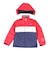 フィラ（FILA）キッズ ボードウェア スキーウェア 上下セット 胸ロゴスノーウェア 142-717RD レッド サイズ調整 スキー スノーボード
