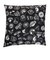 エヌビーエー（NBA）NBAクッション ALLOVER(BLKWHT) NBA35881
