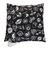 エヌビーエー（NBA）NBAクッション ALLOVER(BLKWHT) NBA35881