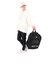 ニューエラ（NEW ERA）キャンパスパック 35L プリントロゴ ブラック × ホワイト NE 13517772 リュック