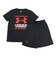 アンダーアーマー（UNDER ARMOUR）半袖Tシャツ ジュニア 上下セット TECH 1378275 001