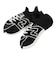 ニューバランス（new balance）スニーカー柄ソックス LAS35700BK